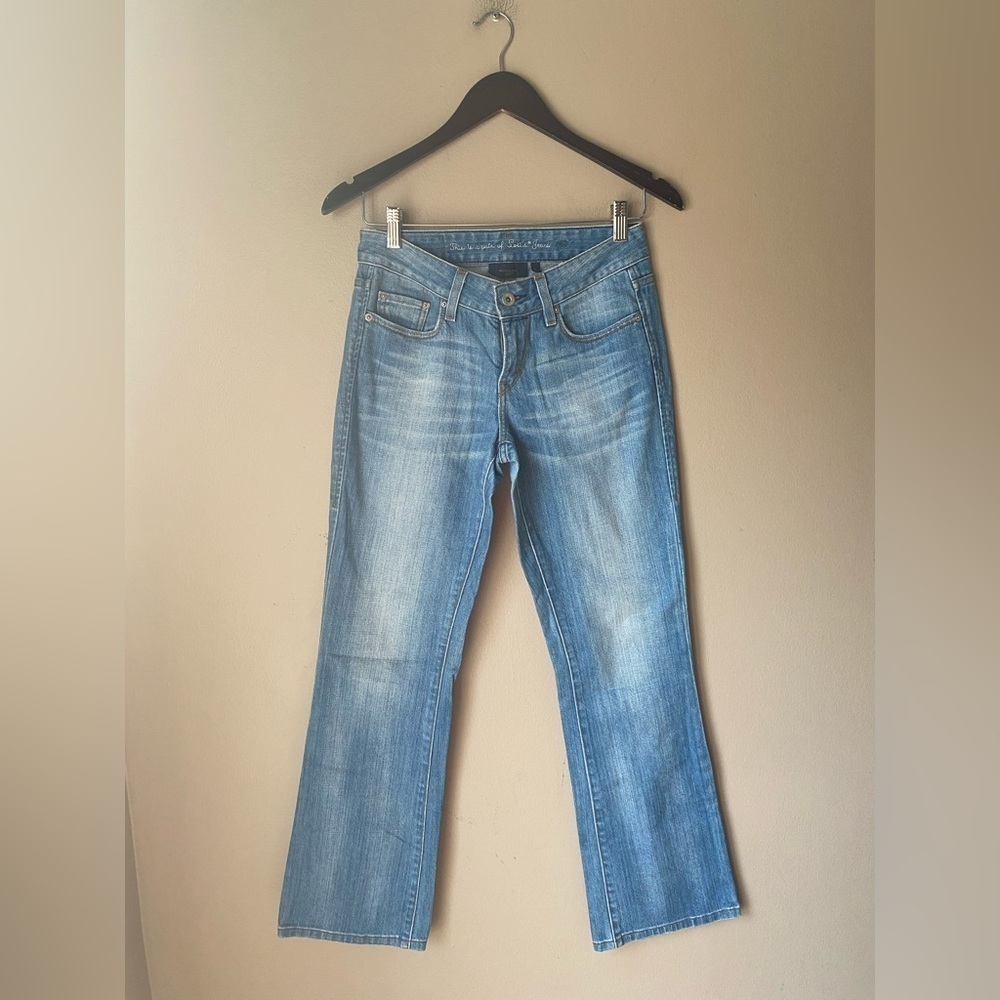 Vintage Y2K Levi’s Eco Green White Tag Low Mid Rise Bootcut Jeans